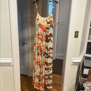 Diane Von Furstenberg Multicolor Maxi Silk Dress